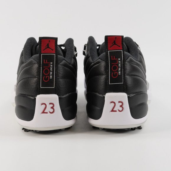 Air Jordan 12 XII Low G 'Playoff' DH4120-010 Golf Cleats size 9 - Picture 6 of 11
